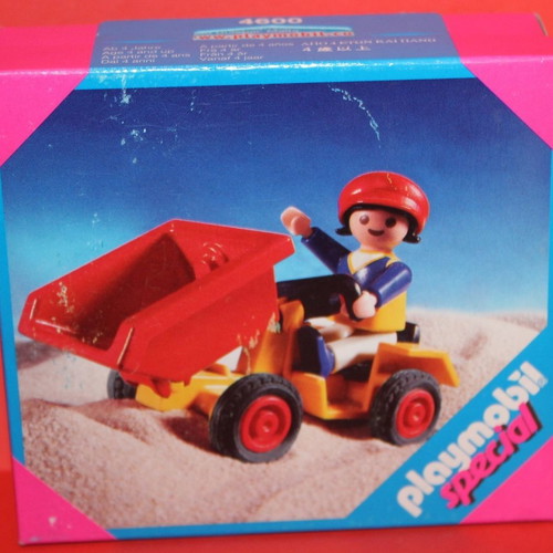 Playmobil Special No 4600 Child With Tipping Tractor New