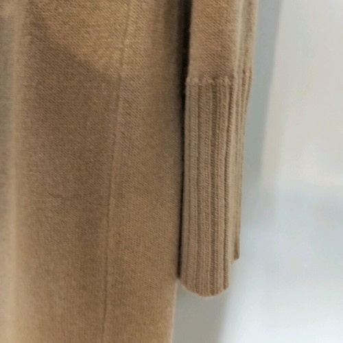 Massimo Dutty γυναικεία πλεκτή μακριά ζακέτα σαν καινούργια, μπεζ-καμηλό