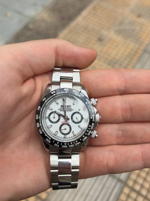 Seiko Mode ανδρικό ρολόι σαν καινούργιο, υβριδική κίνηση, χρονογράφος