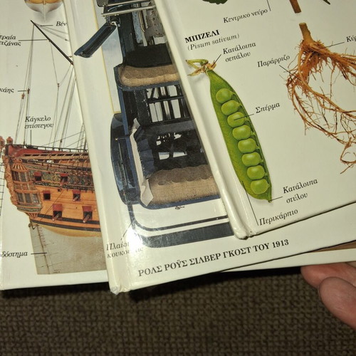 Panoramic Lexiko Collection of 6 Illustrated Volumes used