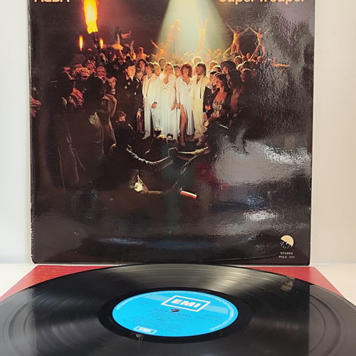 ABBA Super Trouper vinyl LP 1980 Greek edition like new, pop