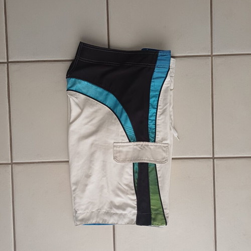 Aeropostale men's swim shorts like new, black and white