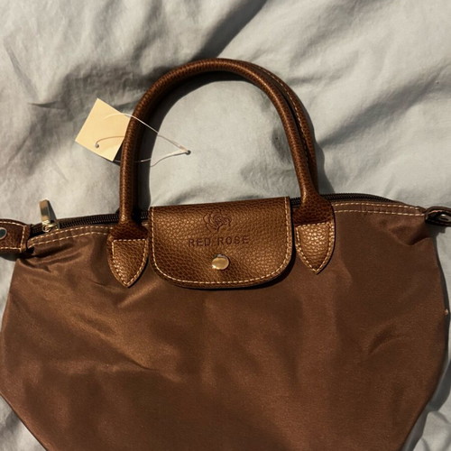 Handbag new, light brown