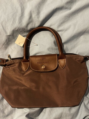 Handbag new, light brown
