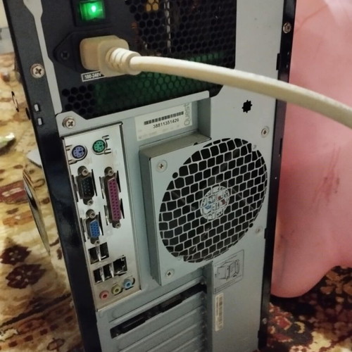 Desktop PC used with Vista without monitor