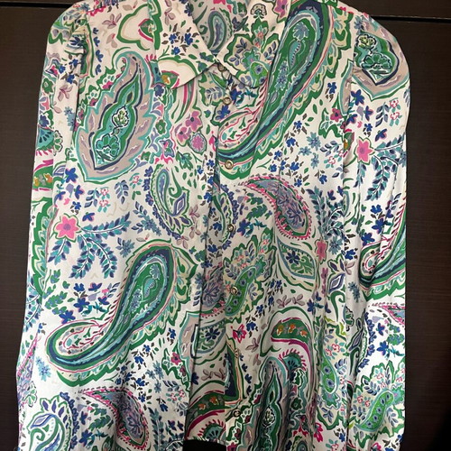 Zara shirt like new, multicolored, size M