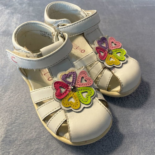 Crocodilino children's anatomical leather sandals No 21