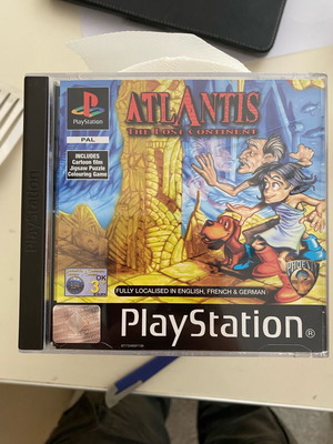 Atlantis The Lost Continent PlayStation 1 game μεταχειρισμένο