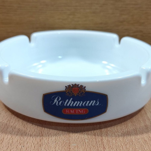 Rothmans glass ashtray used with minor marks