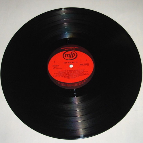 Hot Hits 15 vinyl record used, pop