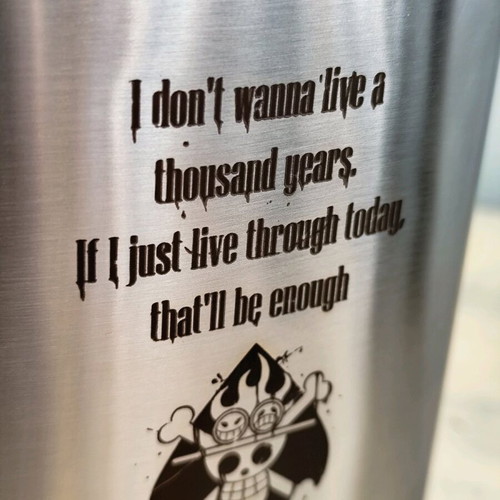 One Piece Portgas D. Ace Stainless Steel Flask new 300 ml
