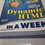 Dynamic HTML book used