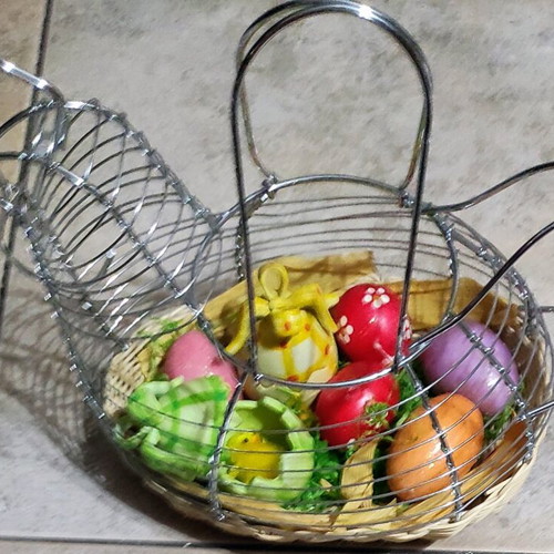 Easter baskets, set of four