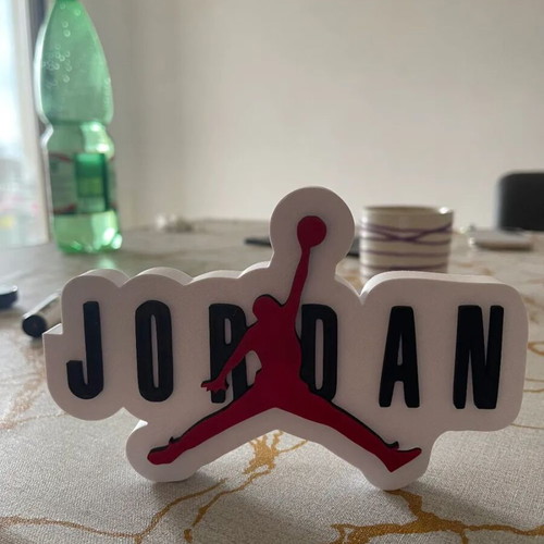 Jordan 3D Printed Table Logo New