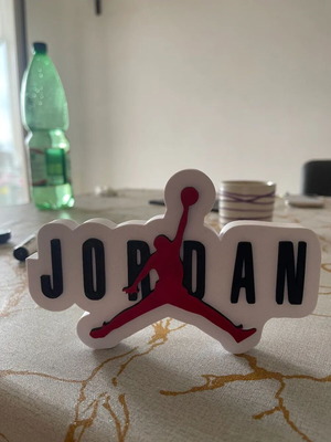 Jordan 3D Printed Table Logo New