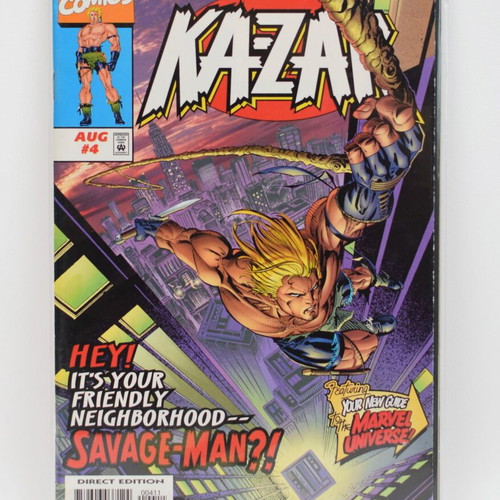Ka-Zar #4 Marvel Comics used, 1997 edition