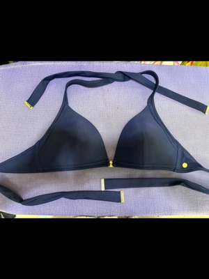 Calvin Klein bikini top blue size M new