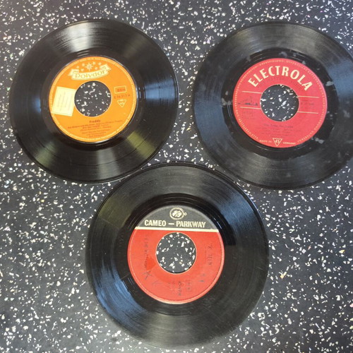 Vinyl records used, pack of 3