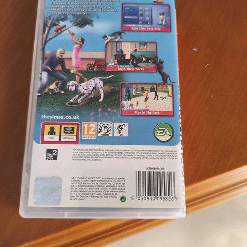 The Sims 2 Pets PSP video game like new