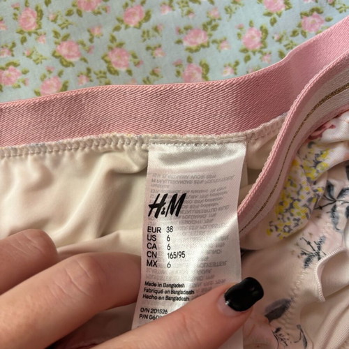 H&M women's swimsuit new, size M 38 10, pink