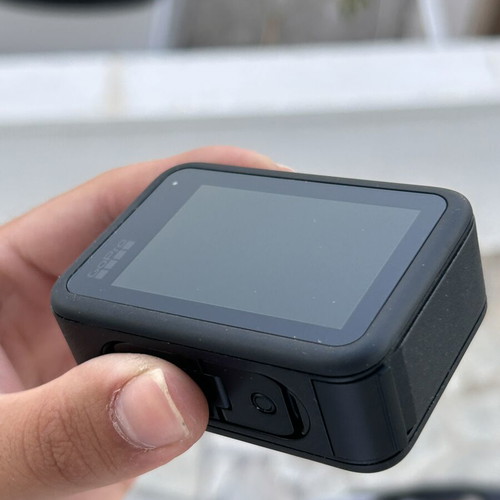 GoPro Hero 13 action camera with waterproof case and lens protector