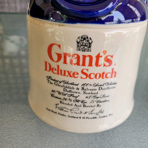 Grants Deluxe Scotch collectible vintage jug