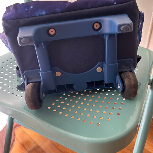 Polo trolley backpack for kindergarten used, space design