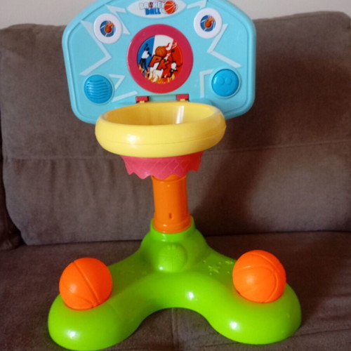 Basketball hoop with sound for babies 12+ months like new