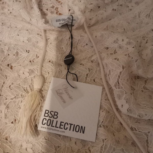 BSB Lace Tunic new, beige, one size