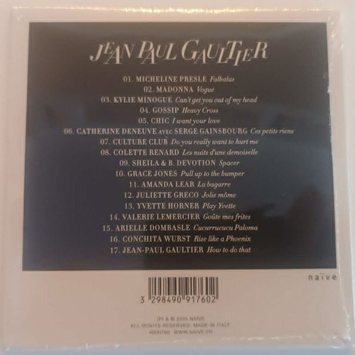 Jean Paul Gaultier Compilation CD sealed, pop