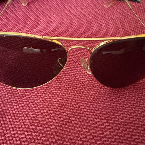 B&L Ray Ban USA Aviator sunglasses vintage, like new, gold frame