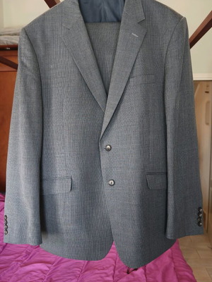 Marks and Spencer suit grey XL like new