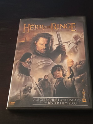 DVD The Lord of the Rings: The Return of the King used, 2 discs