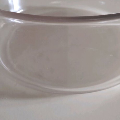 Glass bowl like new, 22cm diameter, 10cm height