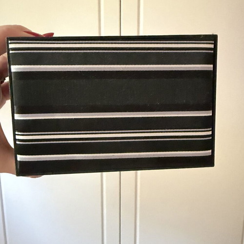 Cufflinks and handkerchief set new, black and gray