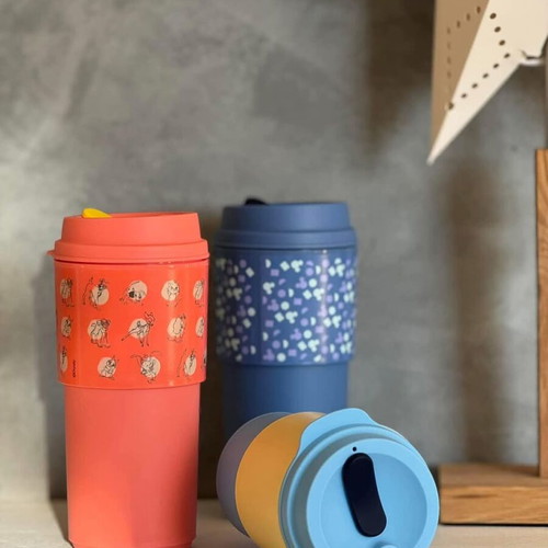 Tupperware cup set new for the whole family 490 ml and 350 ml