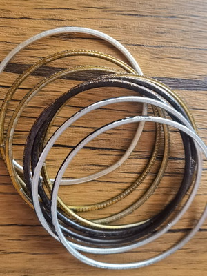 Bracelets set of 8 used