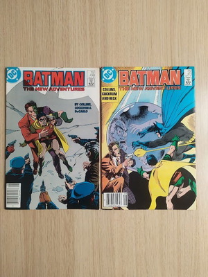 Batman #410 & #411 като нови, DC Comics 1987