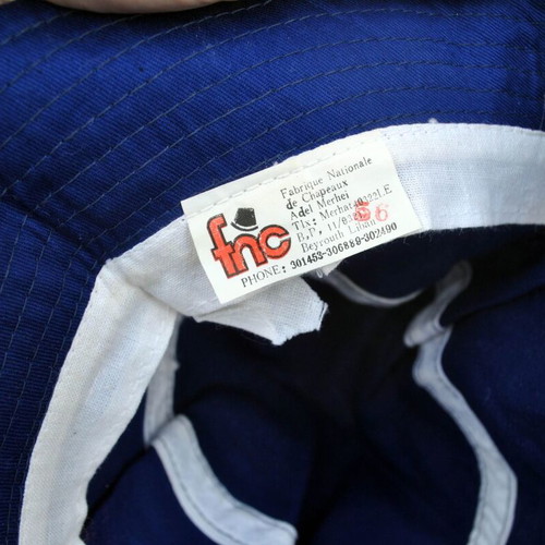 Ferrari bucket hat blue like new with large logo