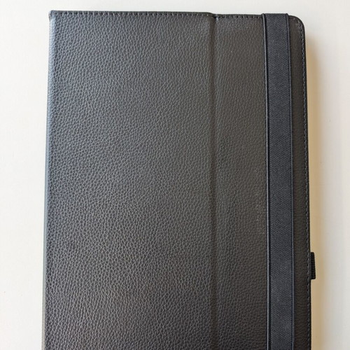 Vivid Flip Cover Tablet Case Black PU Leather Compatible 9.6"-11.0" New