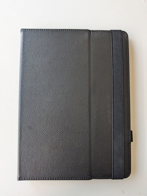 Vivid Flip Cover Tablet Case Black PU Leather Compatible 9.6"-11.0" New