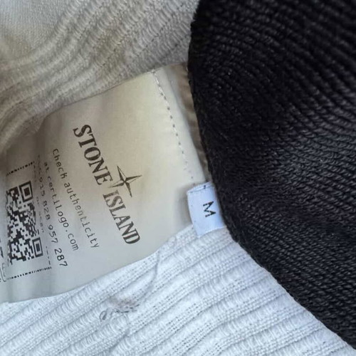 Stone Island black hoodie size medium like new