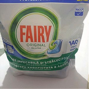 Fairy Original All in One Επαγγελματικές 140 Κάψουλες Πλυντηρίου Πιάτων