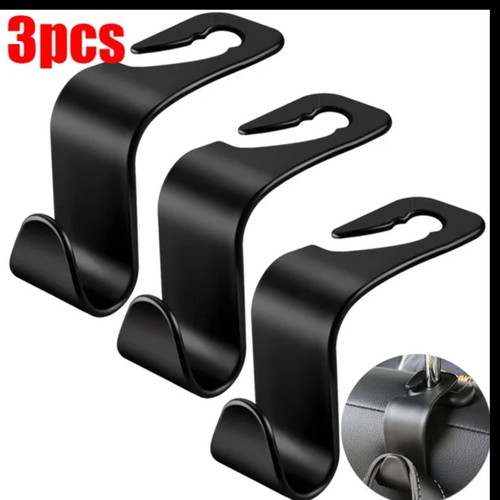 Car hooks set of 3 pieces new