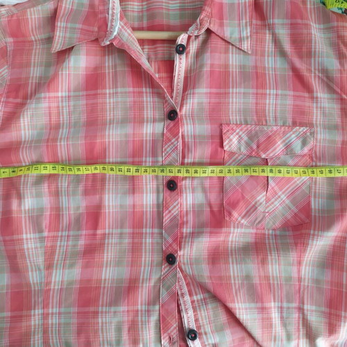 McKinley plaid shirt used, size large, multicolor