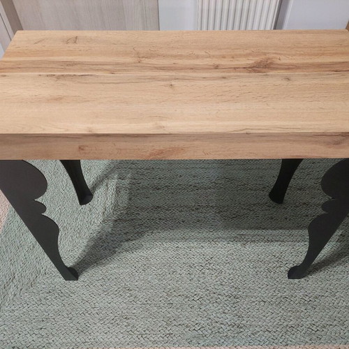 Extendable console table like new, Italian design