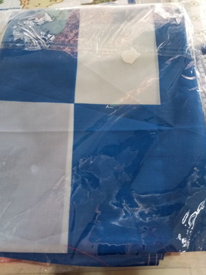 Greek flag new, size 90x60cm