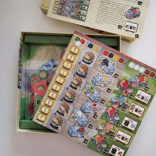 Burger Time board game used