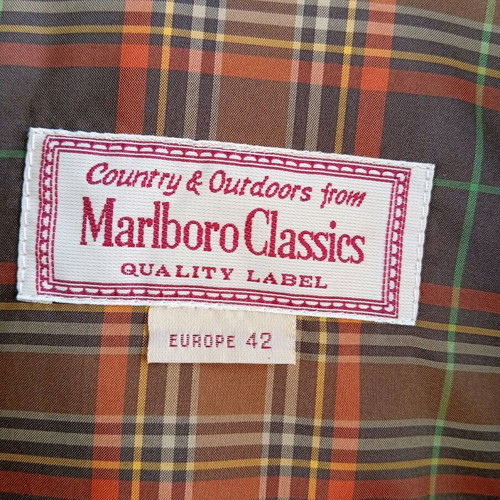 Marlboro Classics vintage sleeveless jacket like new, green with goose down