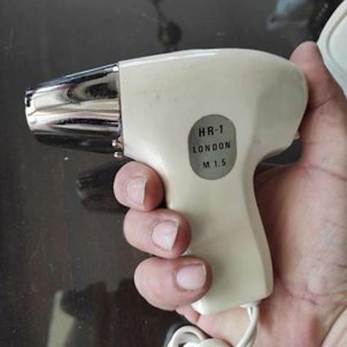 London travel hair dryer used